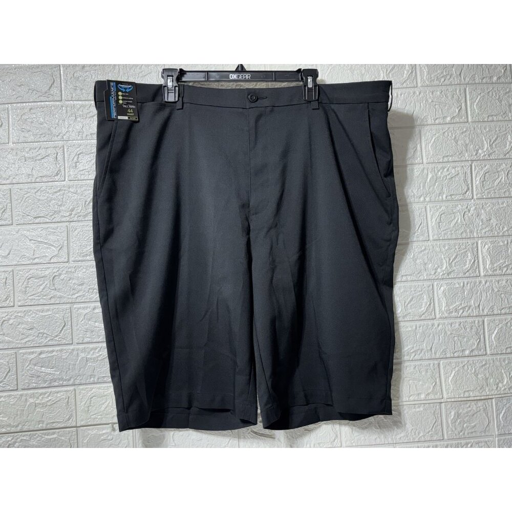 NWT- Roundtree & Yorke Men's Performance Core Comfort Shorts Black Men's Size 44